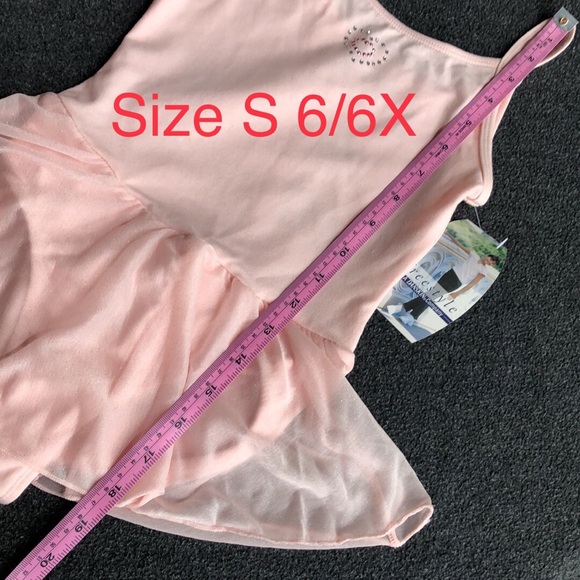 FreeStyle Skirted Camisole Pink Girls Ballet Dresses Leotards Size 6 or 7/8 Year - Picture 6 of 15
